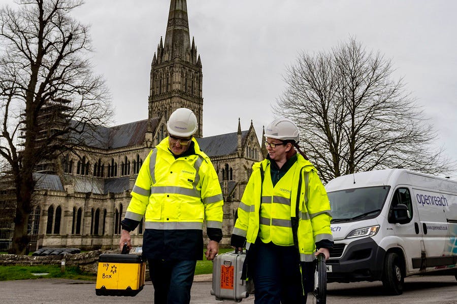 Openreach moves to only selling full fibre packages in Salisbury